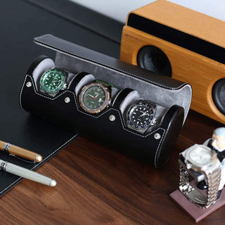 Watch Display Storage with Velvet Sections to Holder Large Watch