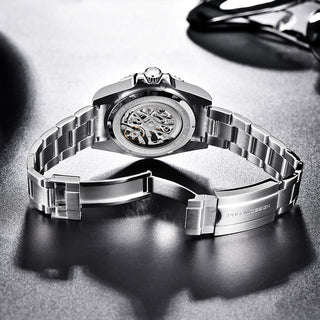 Steel Band Mechanical Watch