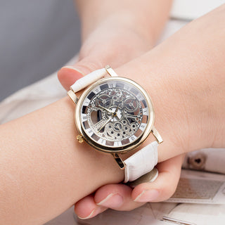 Energy-saving with hollow non mechanical couple watch
